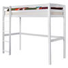 HOCHBETT 90/200 cm,  in Weiß, Absturzsicherung, Leiter  - Weiß, Basics, Holz (90/200cm) - MID.YOU