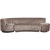 BIGSOFA Popular Chenille Taupe  - Taupe, Design, Textil (270/72/97cm) - Livetastic