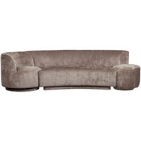 BIGSOFA Popular Chenille Taupe  - Taupe, Design, Textil (270/72/97cm) - Livetastic