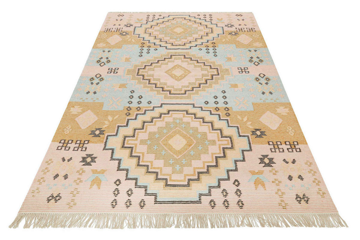 HANDWEBTEPPICH 160/230 cm Mayenne Multicolor  - Multicolor, LIFESTYLE, Textil (160/230cm)