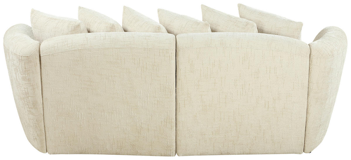 LOUNGESOFA 240/79/118 cm  - Beige, Design, Textil (240/79/118cm) - Carryhome