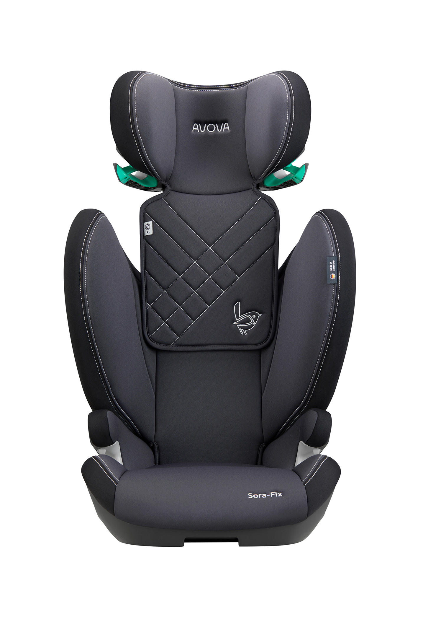 KINDERAUTOSITZ Sora Fix  - Dunkelgrau/Schwarz, Basics, Kunststoff/Textil (52/83/39cm)