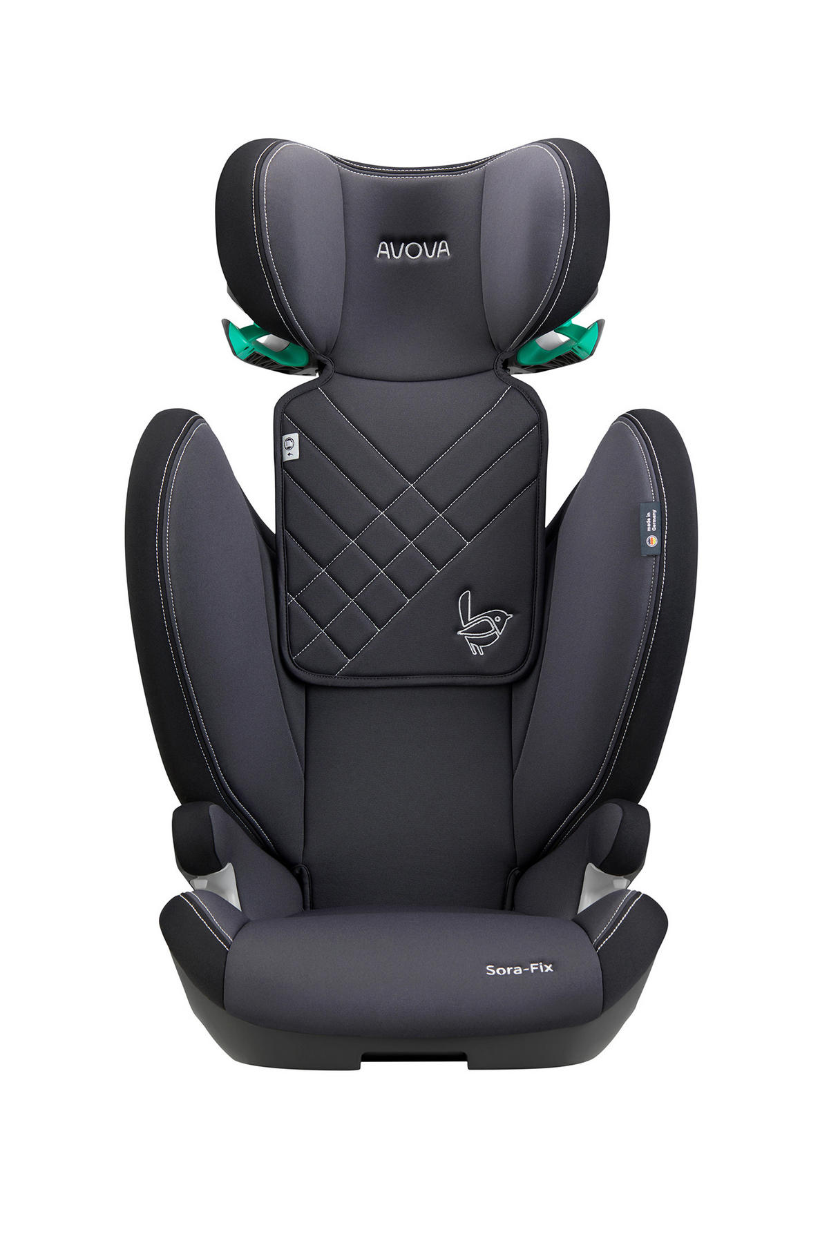 KINDERAUTOSITZ Sora Fix  - Dunkelgrau/Schwarz, Basics, Kunststoff/Textil (52/83/39cm)