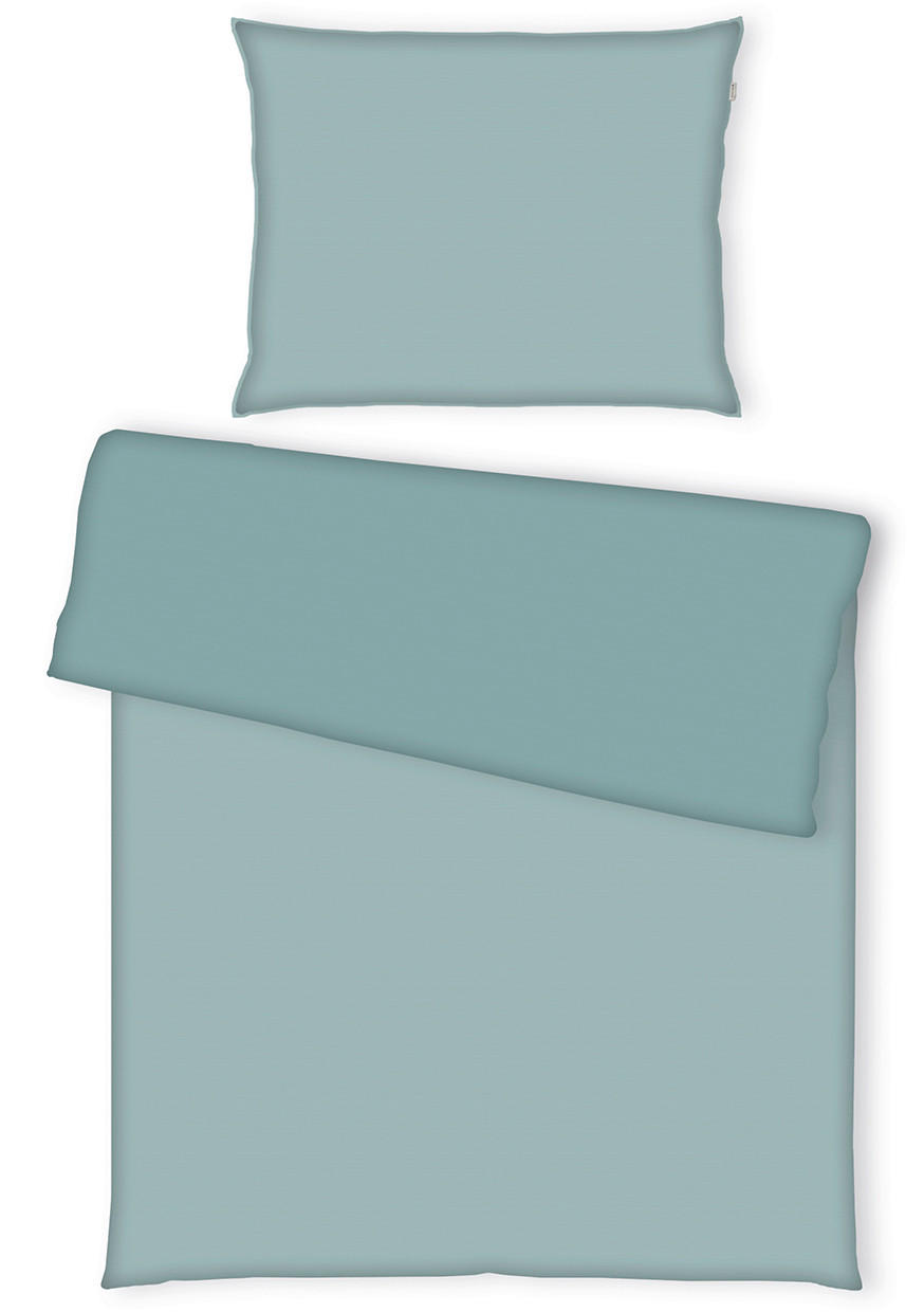 BETTWÄSCHE Satin 140/200 cm  - Mintgrün, Basics, Textil (140/200cm) - Tom Tailor