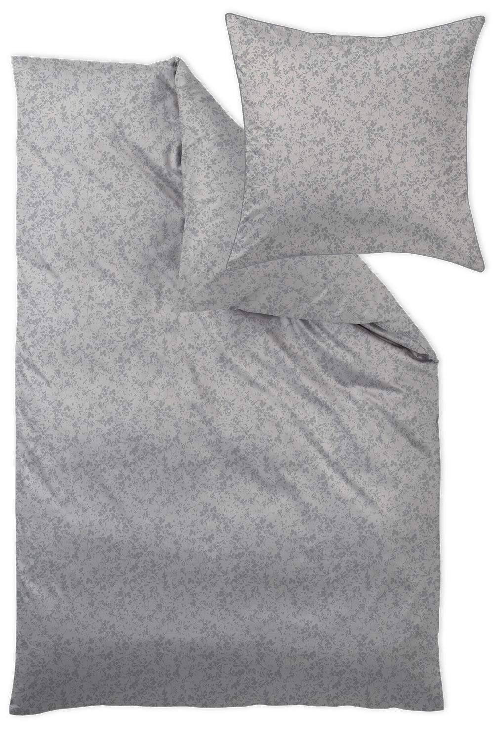 POSTELJINA NORA 140/200 cm damast siva  - siva, Osnovno, tekstil (140/200cm) - Curt Bauer