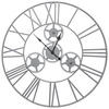 ZIDNI SAT  60 cm        - srebrna, Osnovno, metal (60cm) - Ambia Home