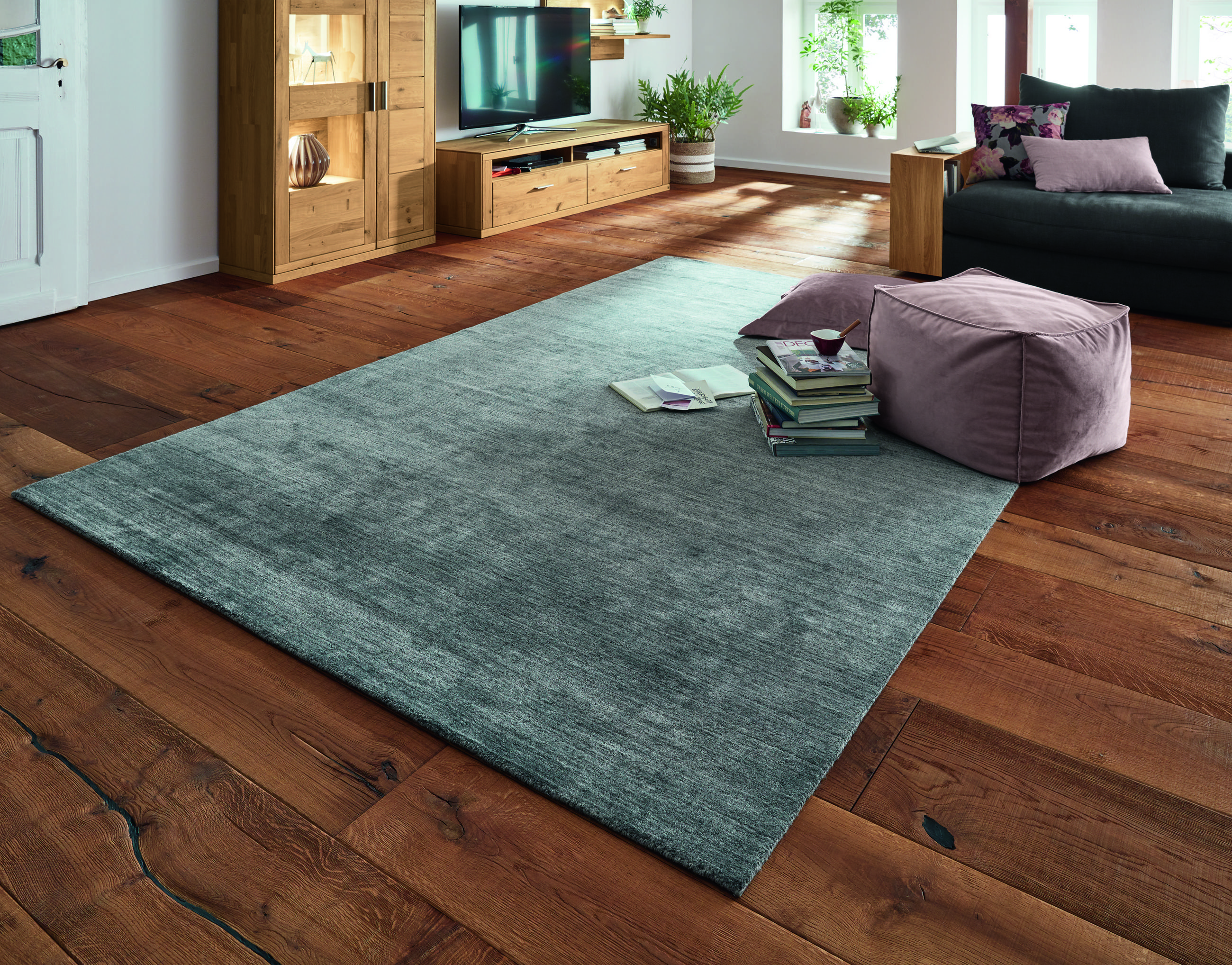 ORIENTTEPPICH 70/140 cm Malibu Silberfarben  - Silberfarben, KONVENTIONELL, Textil (70/140cm) - Musterring