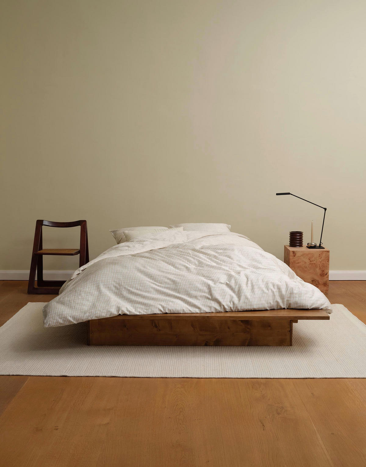 BETTWÄSCHE Loke Satin 155/220 cm  - Creme, KONVENTIONELL, Textil (155/220cm) - Marc O'Polo