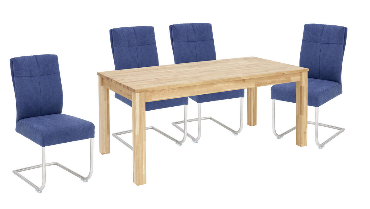ESSTISCH Eichefarben rechteckig  ausziehbar  - Eichefarben, KONVENTIONELL, Holz (180-250/90/76cm) - Valdera