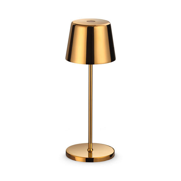 AUßENLEUCHTE 7,5/20,8 cm   - Goldfarben, KONVENTIONELL, Metall (7,5/20,8cm)