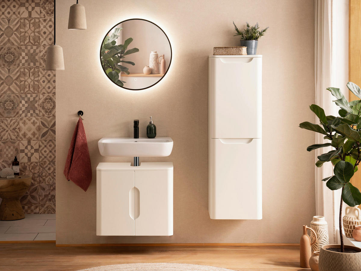 WASCHBECKENUNTERSCHRANK 61/53/35 cm  - Weiß, KONVENTIONELL, Holzwerkstoff (61/53/35cm) - Xora