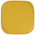 SITZKISSEN  40/40 cm   - Goldfarben, Textil (40/40cm) - Novel