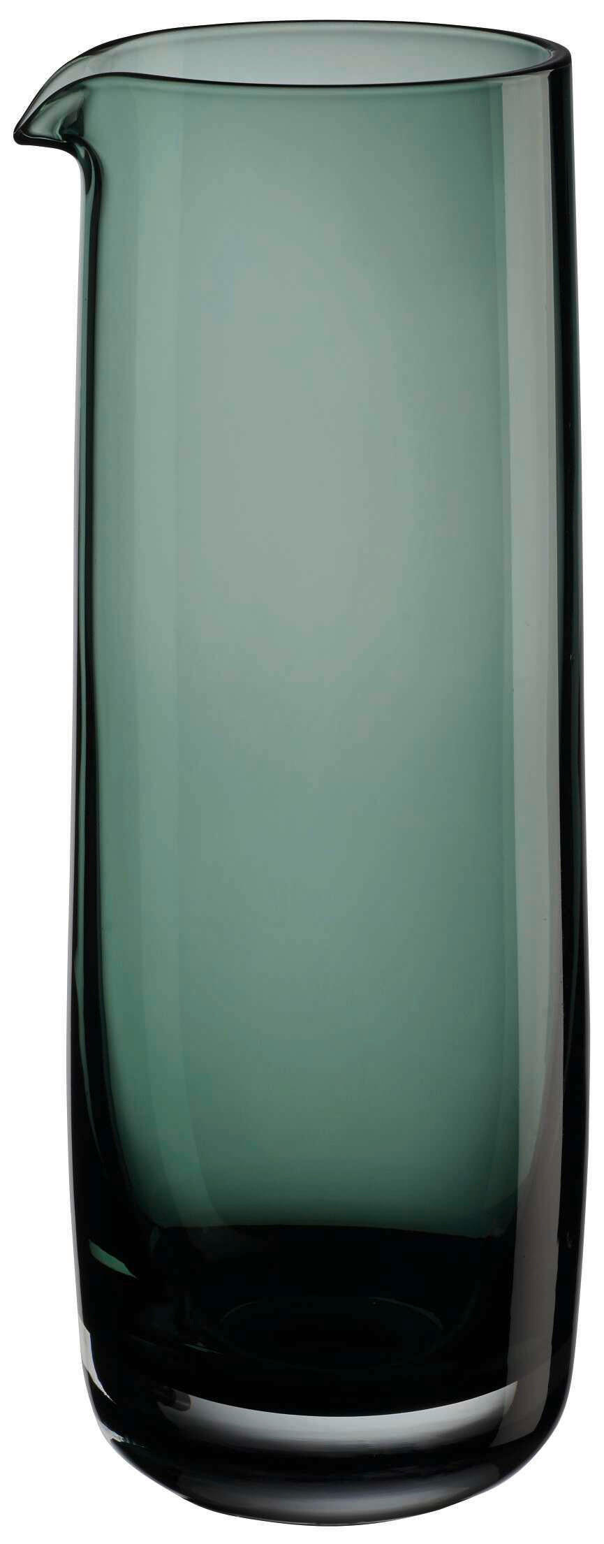 KARAFFE 0,7 L    - Grün, Design, Glas (8,5/22cm) - ASA