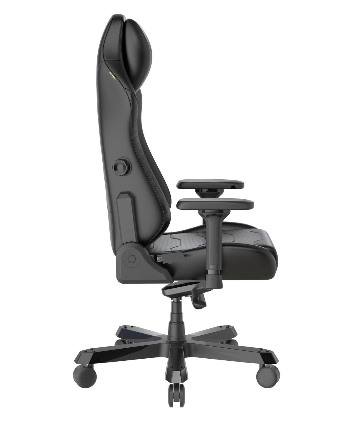 GAMINGSTUHL  in Lederlook Schwarz  - Schwarz, KONVENTIONELL, Textil/Metall (70/133/70cm) - Dxracer
