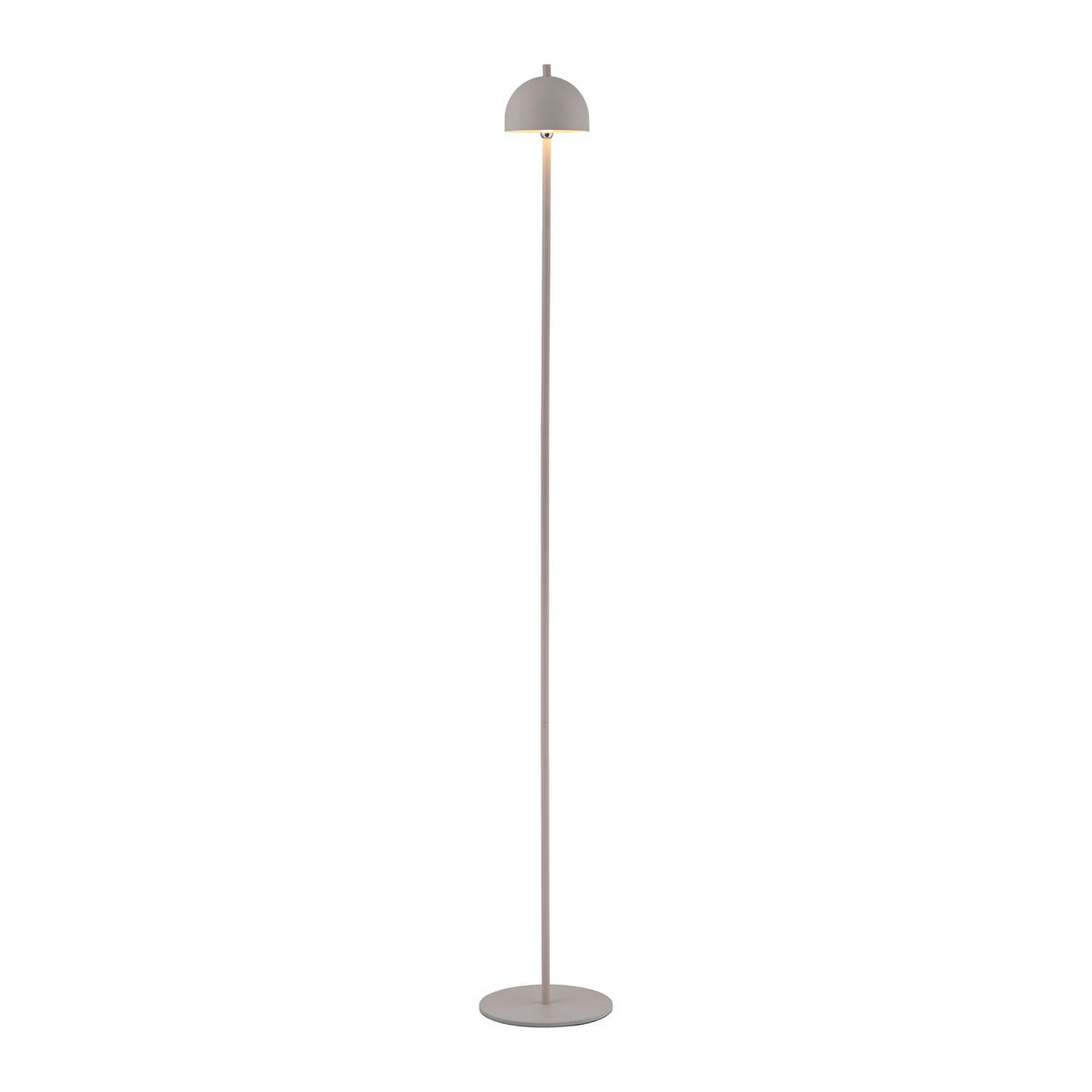 AKKU-STEHLEUCHTE 18/18/126 cm    - Sandfarben, Design, Kunststoff/Metall (18/18/126cm) - Schöner Wohnen