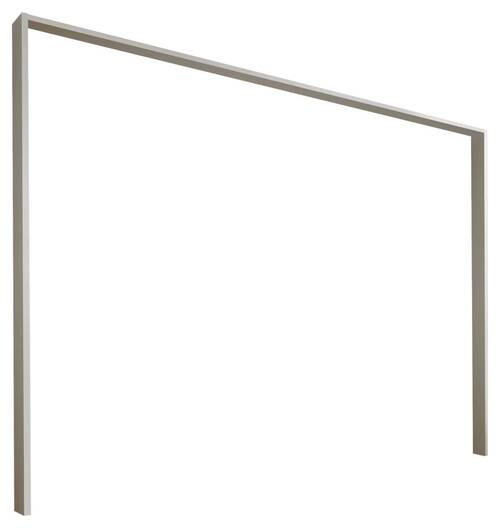 RAMĂ PENTRU DULAP in alb  - alb, Modern, material pe bază de lemn (225/215,1/17cm) - Livetastic