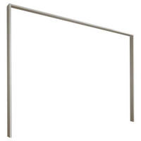 DÍSZKERET - fehér, Modern, faalapú anyag (225/215,1/17cm) - Livetastic