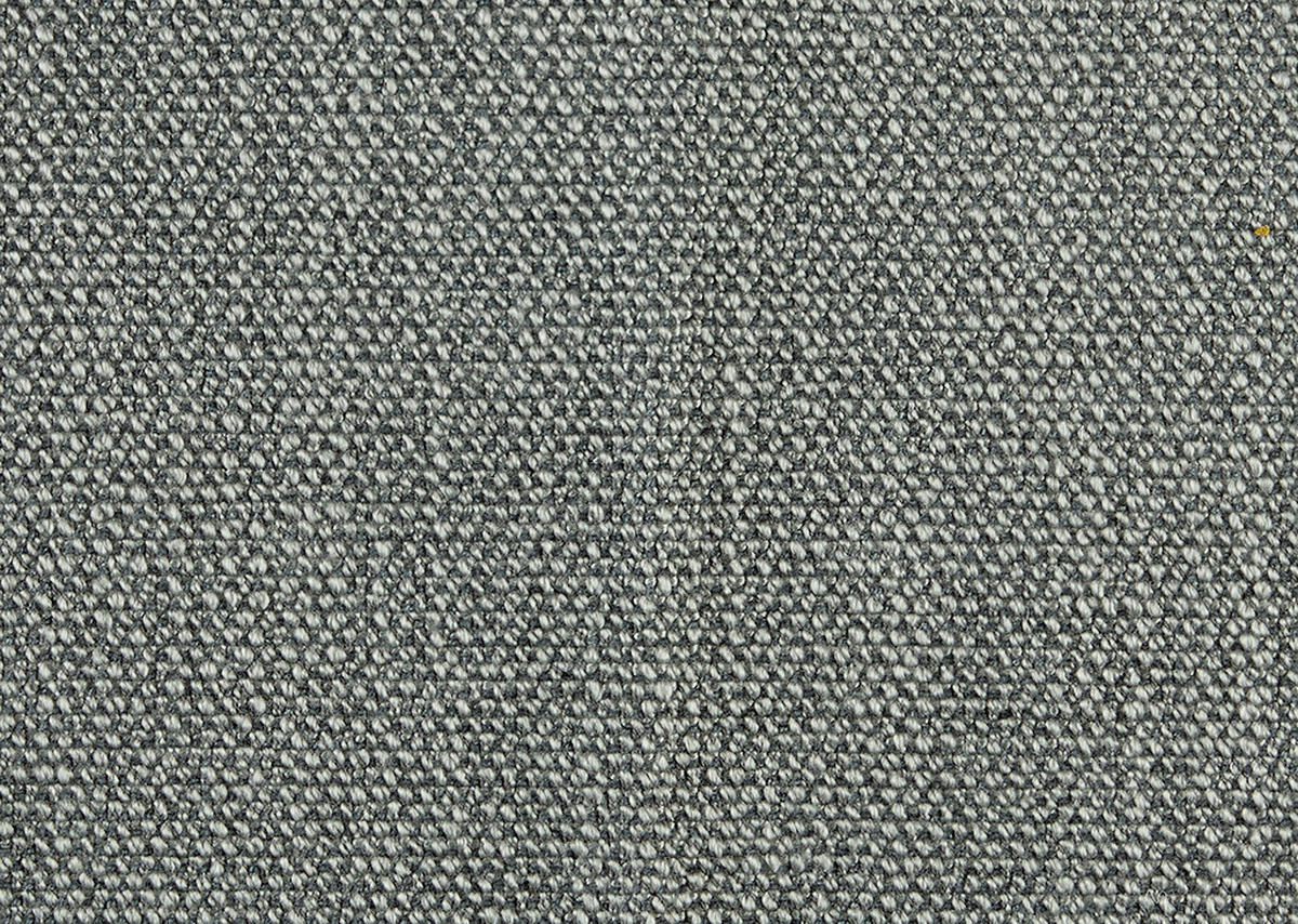 ECKSOFA  in Flachgewebe Dunkelgrau  285/190 cm  - Dunkelgrau/Schwarz, Design, Textil/Metall (285/190cm) - Johann Jakob