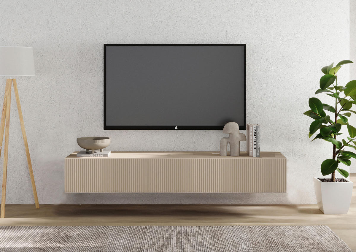 HÄNGELOWBOARD - Kaschmir, Design, Holzwerkstoff (160/29/30cm) - MID.YOU