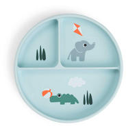 KINDERTELLER  - Hellblau, Basics, Kunststoff (18/18/3,3cm)