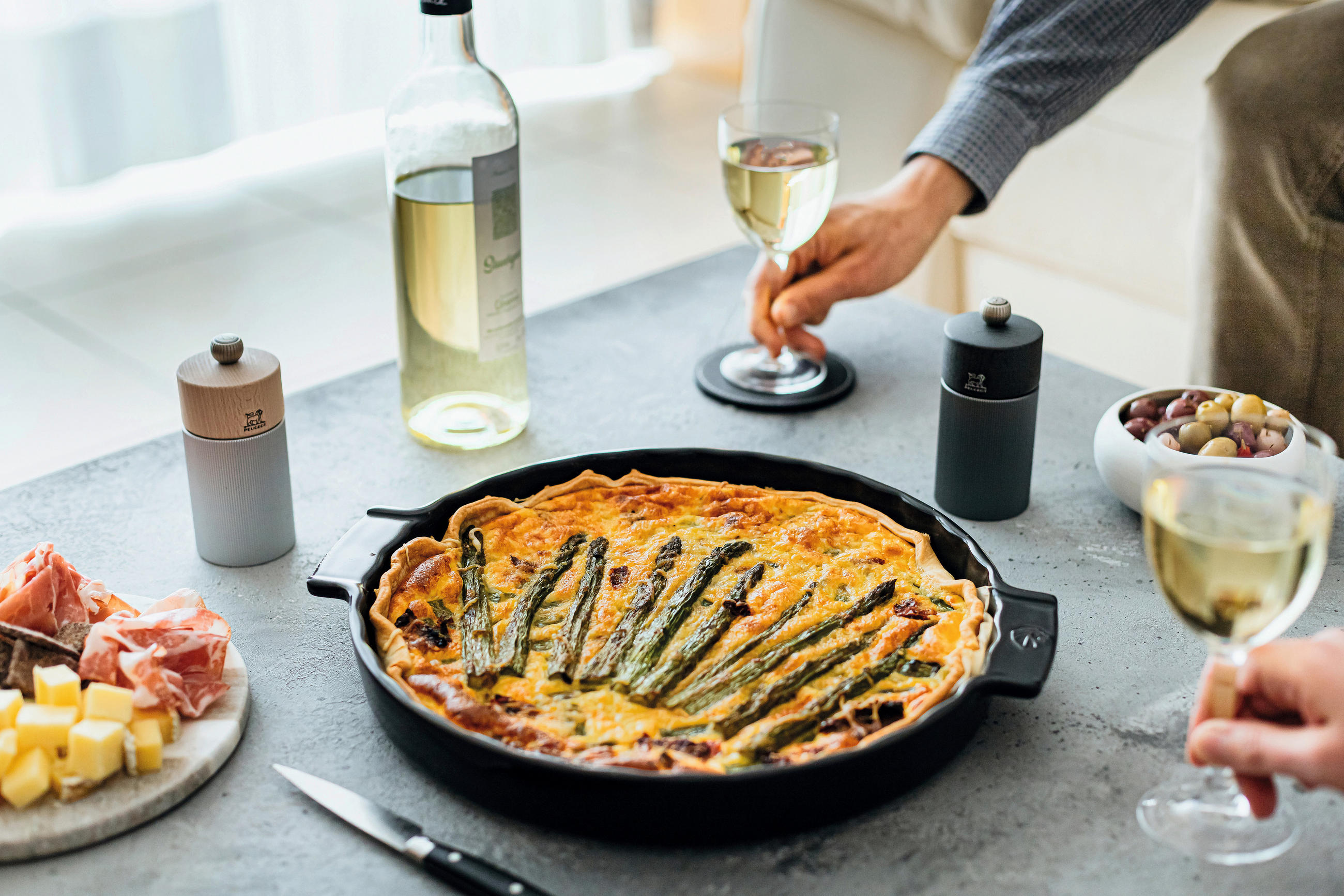 PEKAČ  APPOLIA BAKER  30/3,5 cm     - črna, Basics, keramika (30/3,5cm) - Peugeot