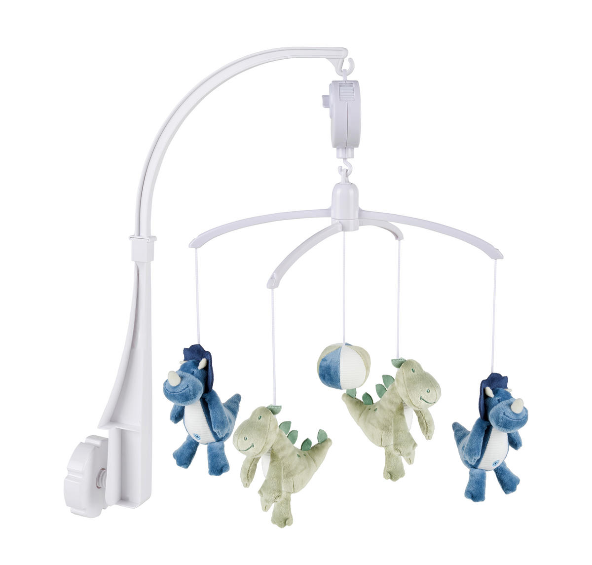 VRTULJAK ZA DJEČJI KREVETIĆ   - zelena/plava, Basics, tekstil/plastika (30cm) - Patinio