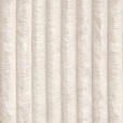 WOHNLANDSCHAFT Creme Cord  - Creme/Schwarz, MODERN, Kunststoff/Textil (153/350/153cm) - Xora