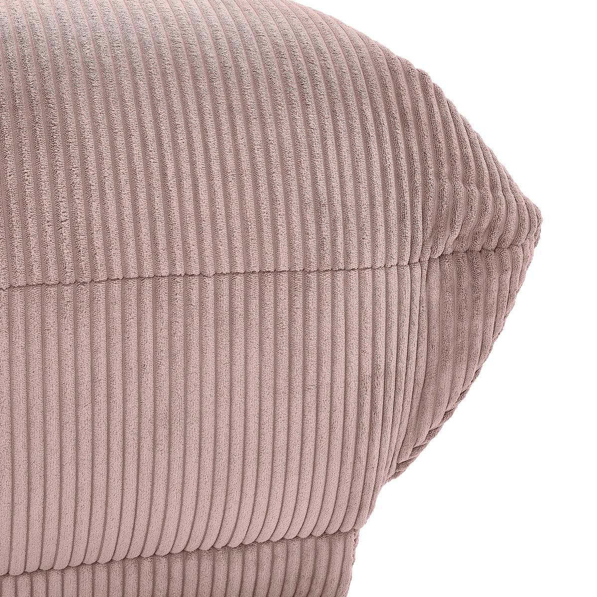 WOHNLANDSCHAFT in Cord Altrosa  - Altrosa, Trend, Textil (185/390/210cm) - Livetastic