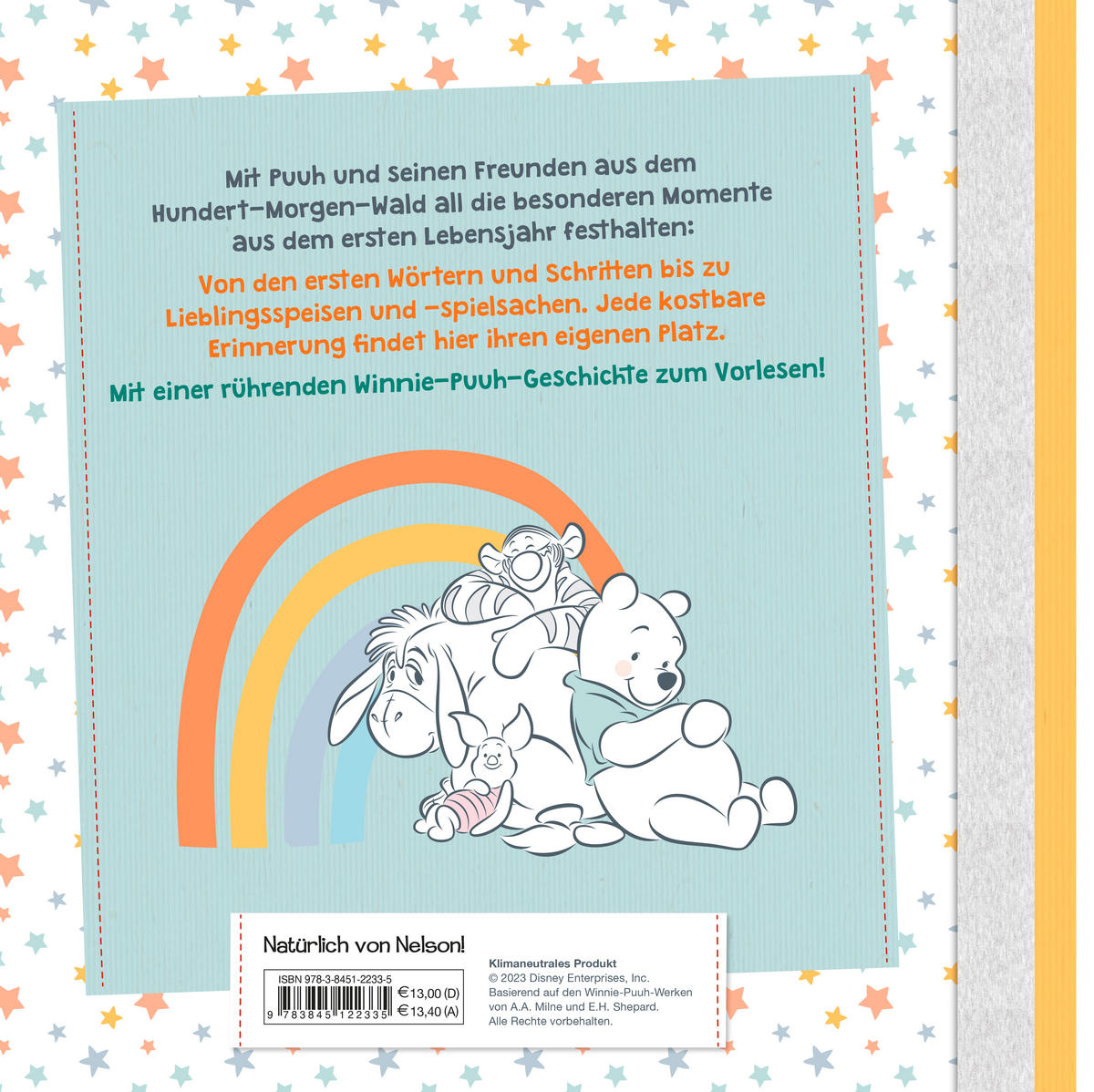 BABYALBUM DISNEY  - Basics (24,2/24,2/1,8cm) - Carlsen