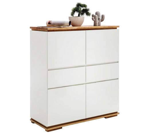HIGHBOARD Eiche massiv matt, geölt, lackiert Weiß, Eichefarben HIGHBOARD Eiche massiv matt, geölt, lackiert Weiß, Eichefarben