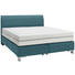 BOXSPRINGBETT 200/200 cm in Türkis - Türkis/Chromfarben, KONVENTIONELL, Holz/Holzwerkstoff (200/200cm) - Dieter Knoll BOXSPRINGBETT 200/200 cm in Türkis - Türkis/Chromfarben, KONVENTIONELL, Holz/Holzwerkstoff (200/200cm) - Dieter Knoll