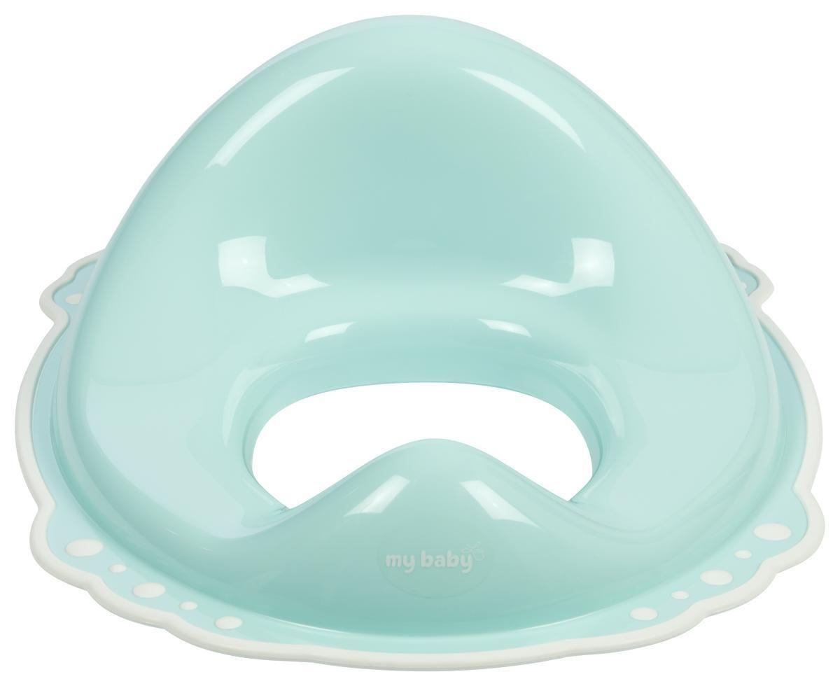 TOILETTENTRAINER Ocean  - Mintgrün, Trend, Kunststoff (30/40/16,1cm) - My Baby Lou