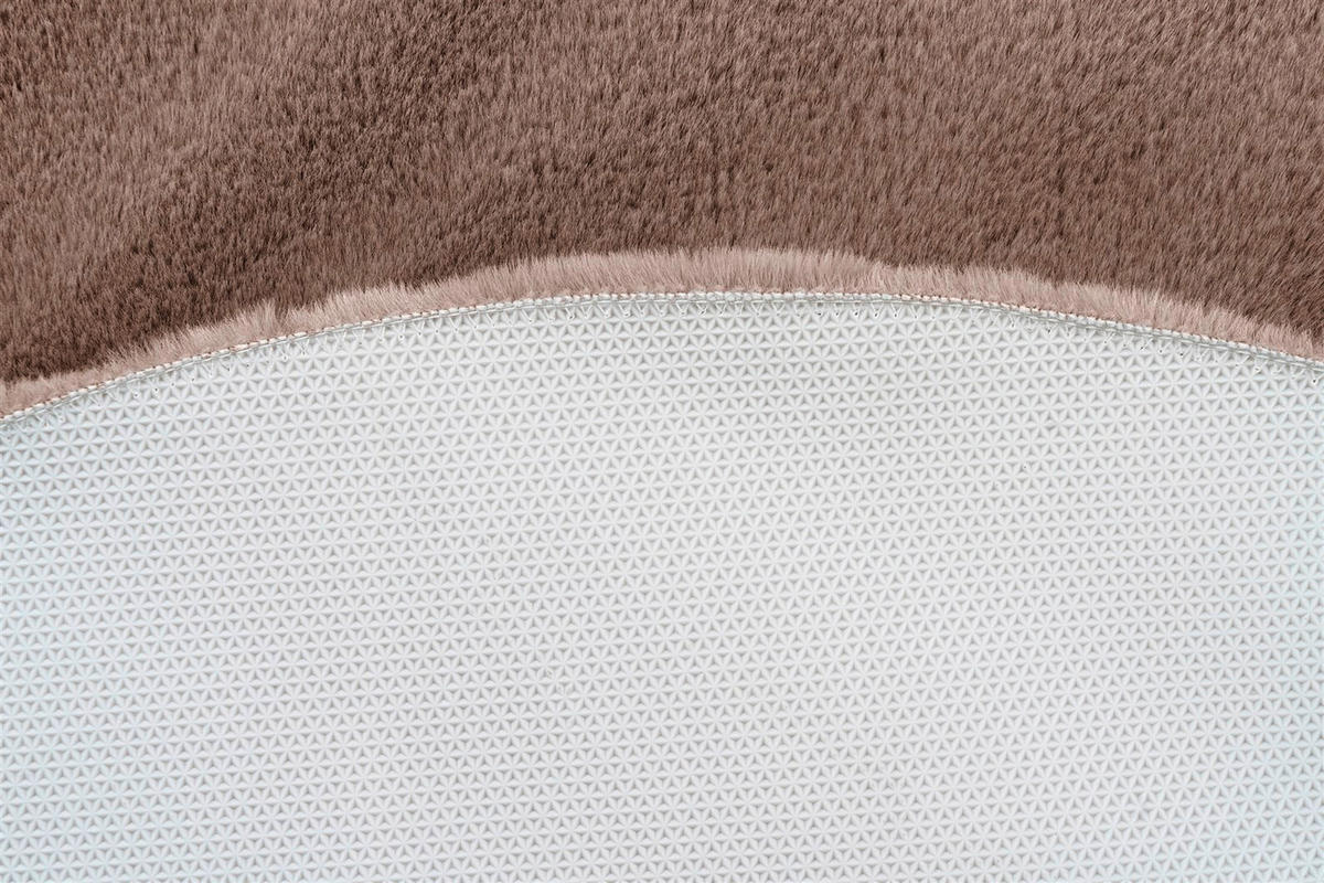 HOCHFLORTEPPICH 100 cm Rabbit Light 225 Dunkelbeige Beige  - Beige, KONVENTIONELL, Kunststoff/Textil (100cm)