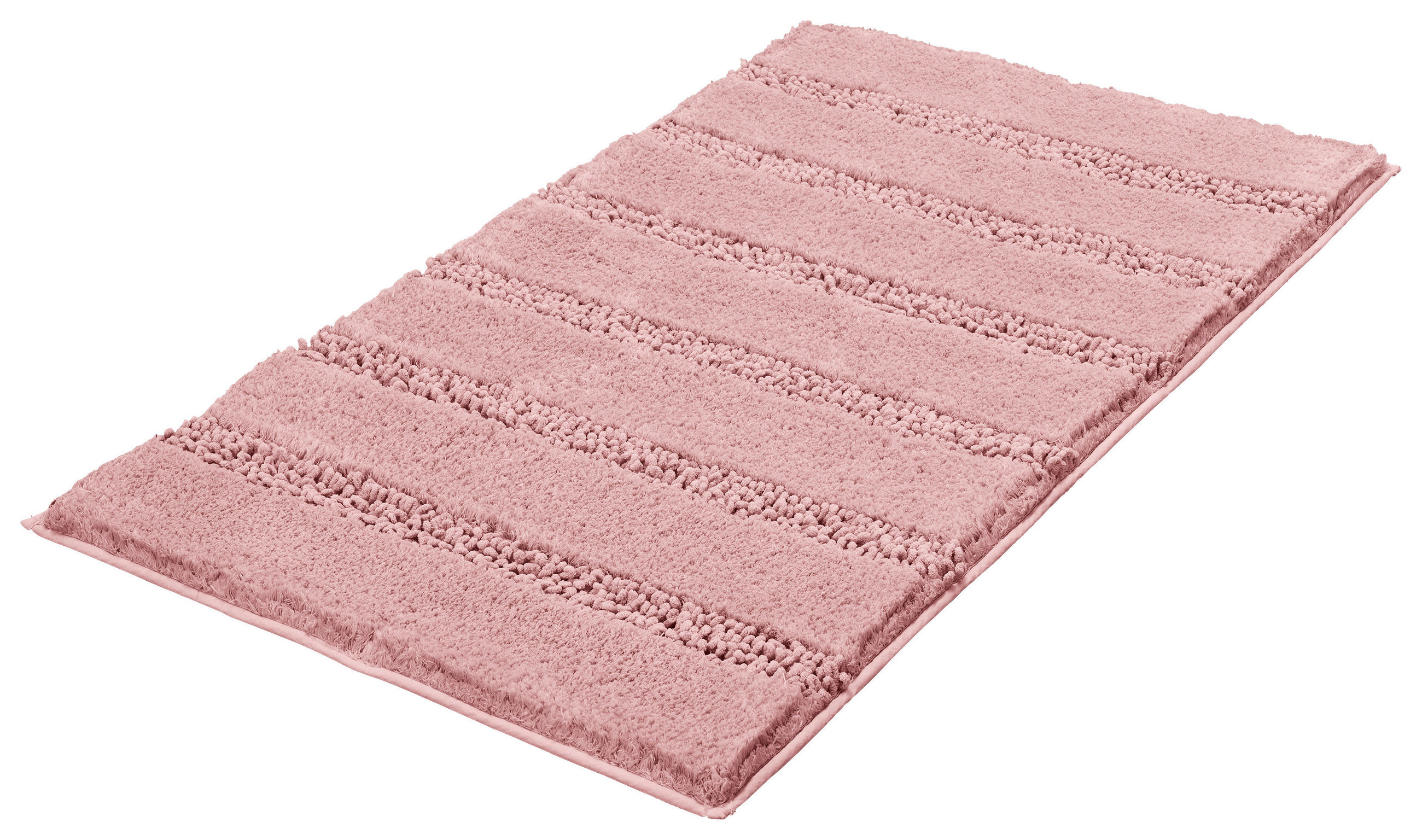 BADTEPPICH Rosa 70/120 cm  - Rosa, Konventionell, Kunststoff/Textil (70/120cm) - Kleine Wolke