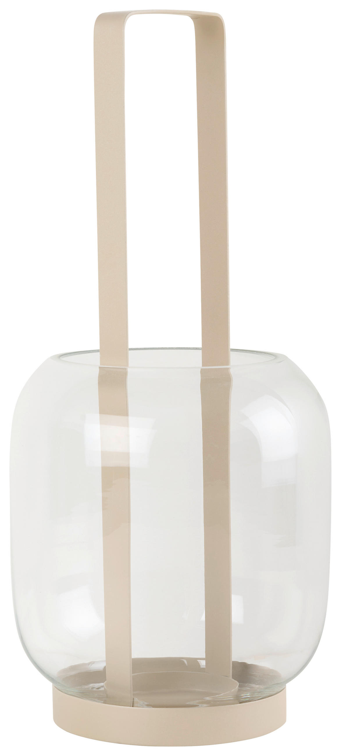 LAMPÁŠ kov, sklo - sivá, Trend, kov/sklo (13,5/29cm) - Ambia Home