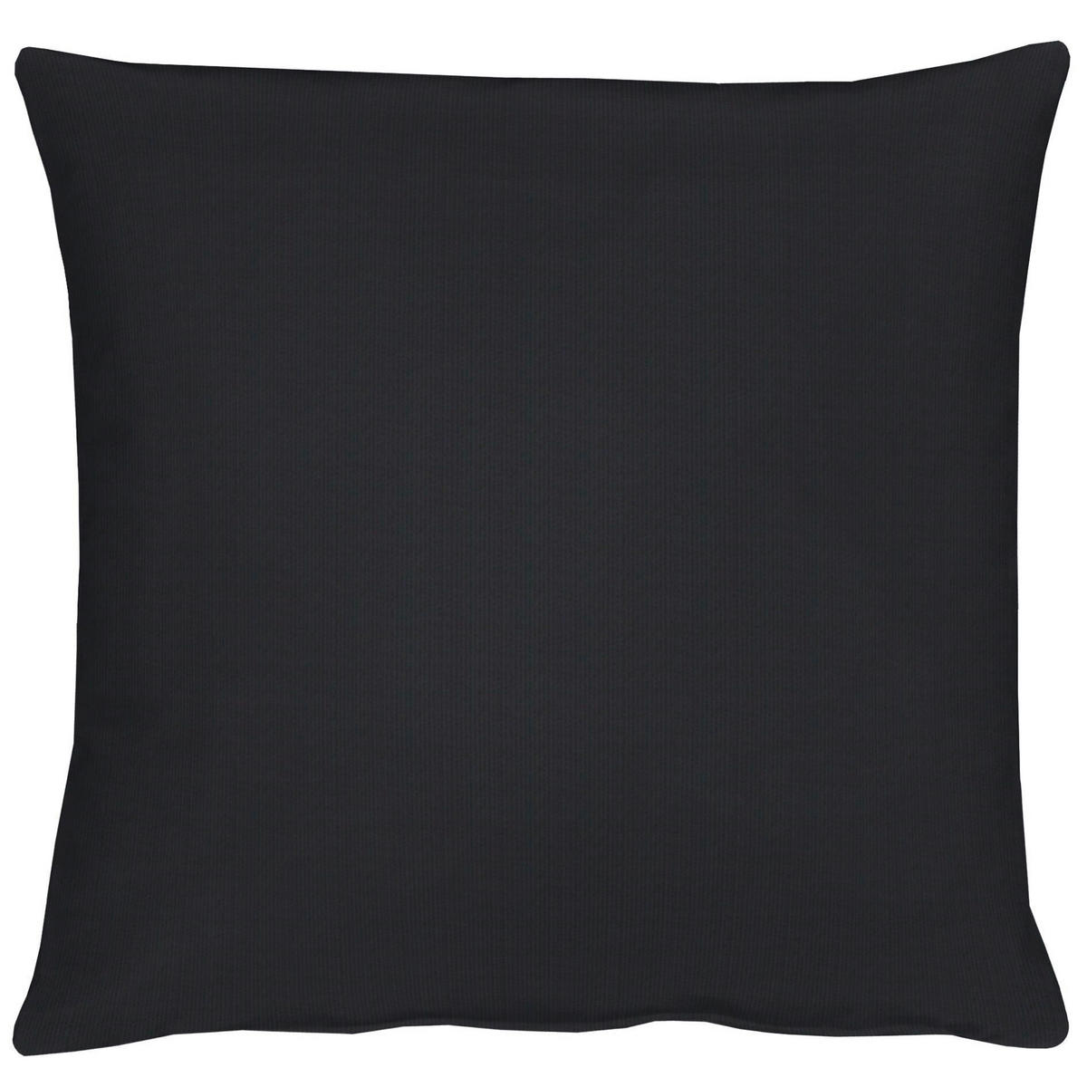 ZIERKISSEN 39/39 cm  - Schwarz, Basics, Textil (39/39cm) - Apelt