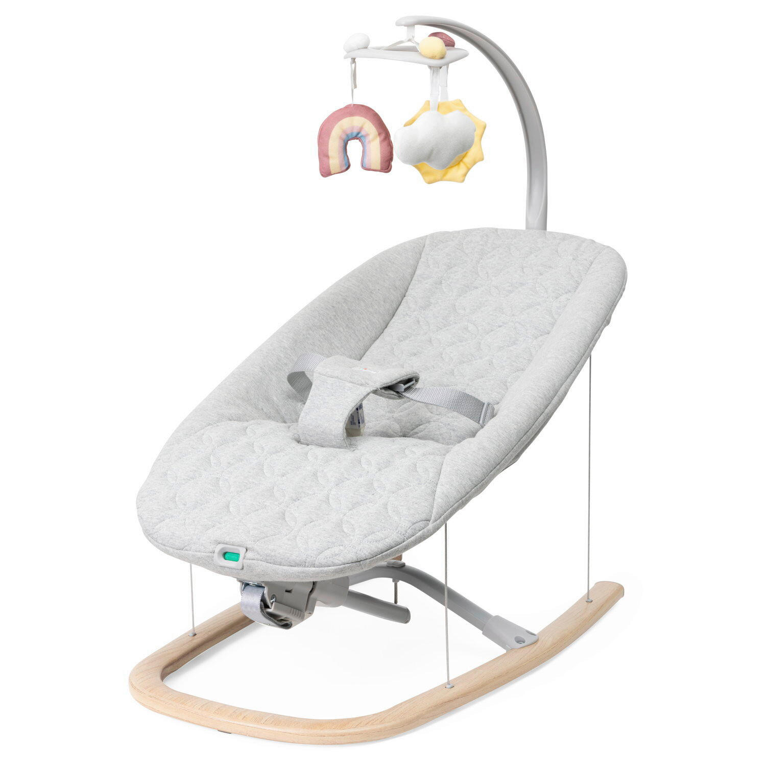 SCHAUKELWIPPE ZEN WAVE  - Hellgrau, Basics (61/37/77cm) - Chicco