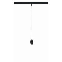 SCHIENENSYSTEM-HÄNGELEUCHTE 4,5/210 cm  - Schwarz, Basics, Metall (4,5/210cm) - Fischer & Honsel