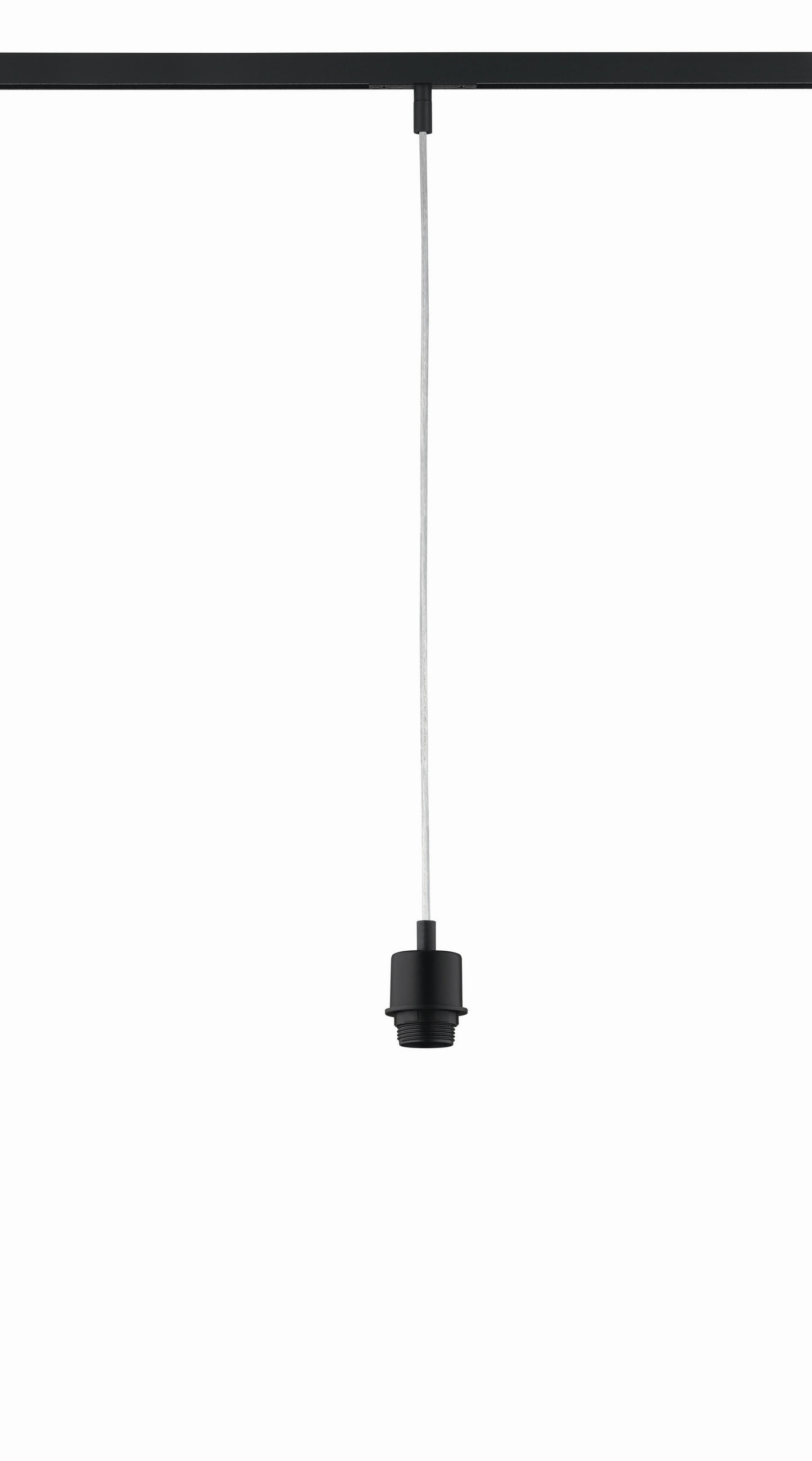 Fischer & Honsel Schienensystem-Hängeleuchte m6 HV Track 6 Schwarz 210 cm