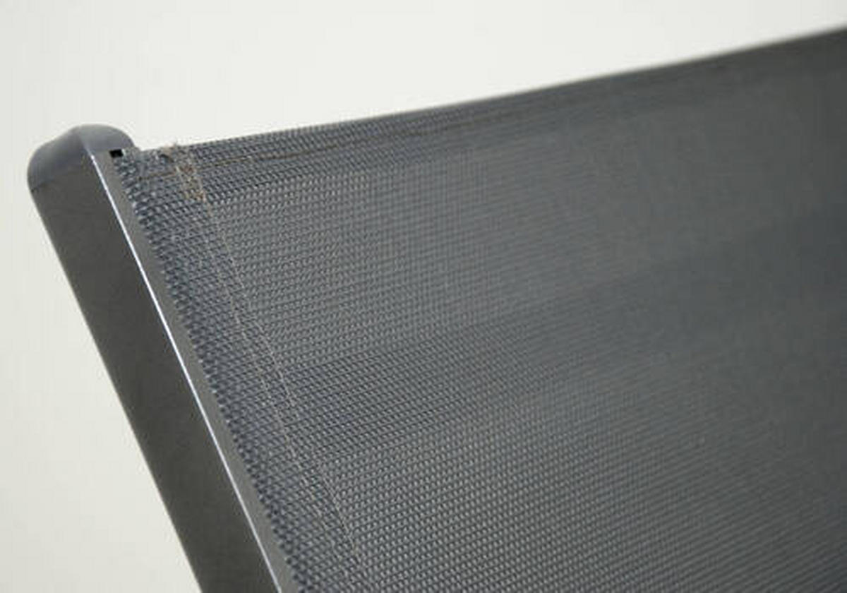 ZÁHRADNÉ LEŽADLO, antracitová - antracitová, Basics, kov/textil (112/60/33cm) - Doppler