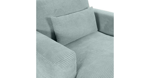 XXL-SESSEL - Schwarz/Hellblau, ROMANTIK / LANDHAUS, Kunststoff/Textil (120/67/140cm) - Landscape