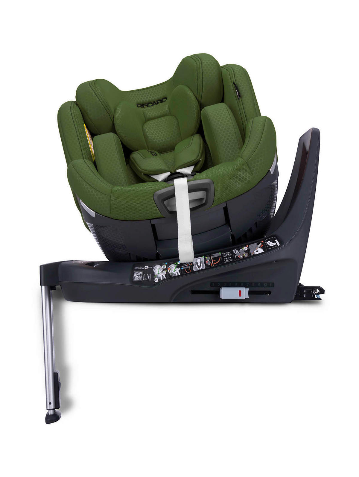 REBOARDER-KINDERSITZ Xenon 1  - Dunkelgrün, Basics, Kunststoff/Textil (44/58-77/58,5cm) - RECARO