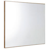 WANDSPIEGEL 80/70/2 cm    - Eichefarben, Design, Glas/Holzwerkstoff (80/70/2cm) - Xora