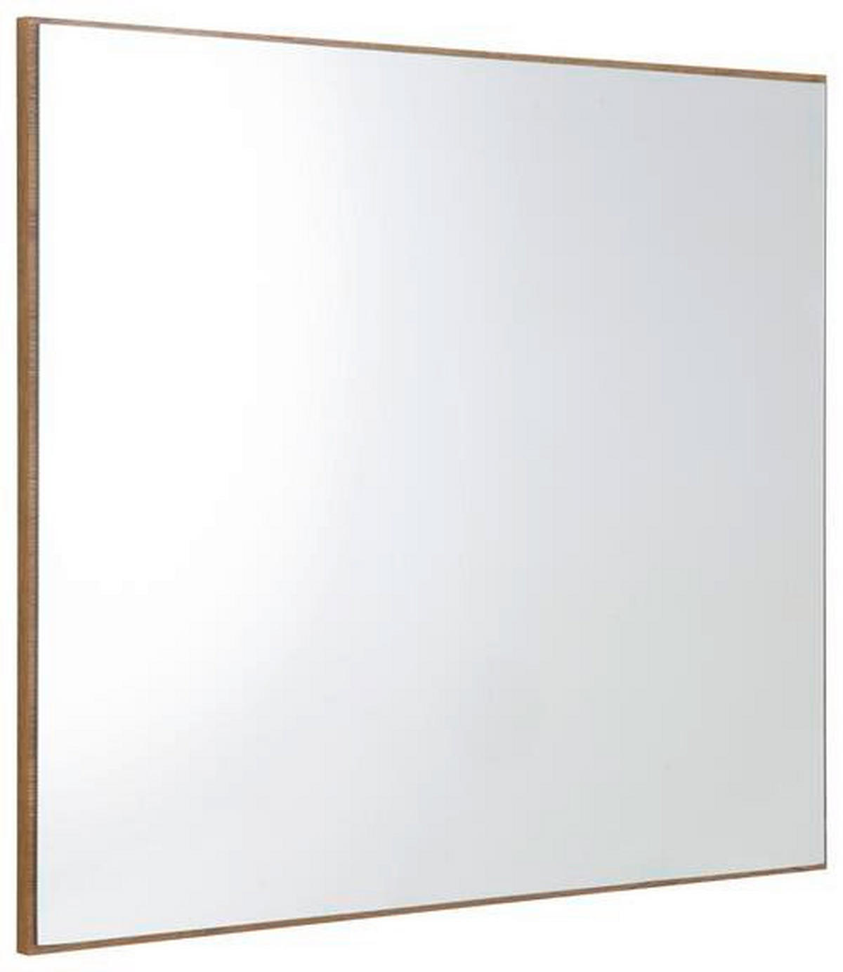 WANDSPIEGEL 80/70/2 cm    - Eichefarben, Design, Glas/Holzwerkstoff (80/70/2cm) - Xora