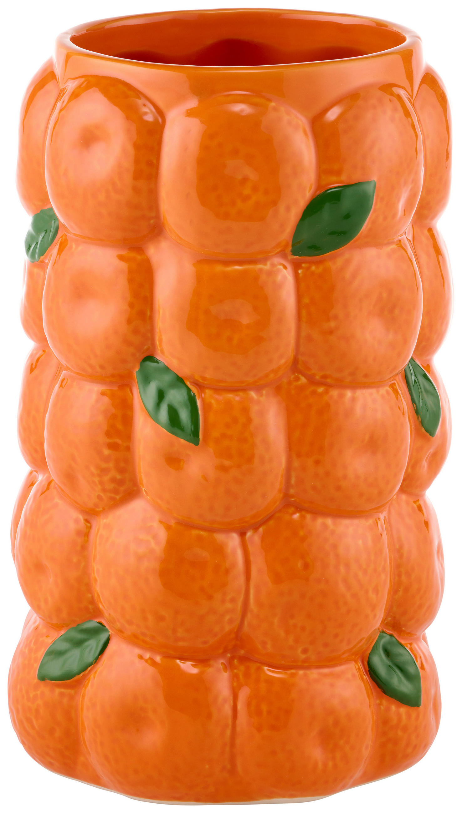 VASE 26,5 cm  - Orange, LIFESTYLE, Keramik (16/26,5cm)