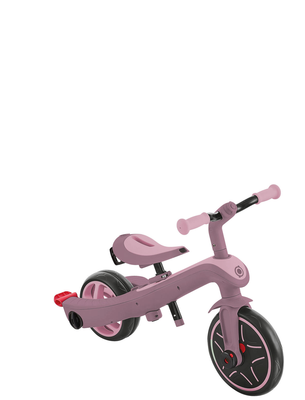 DREIRAD EXPLORER TRIKE 4in1 ECO  - Beere, Basics, Kunststoff (95/47/97,5kg) - GLOBBER