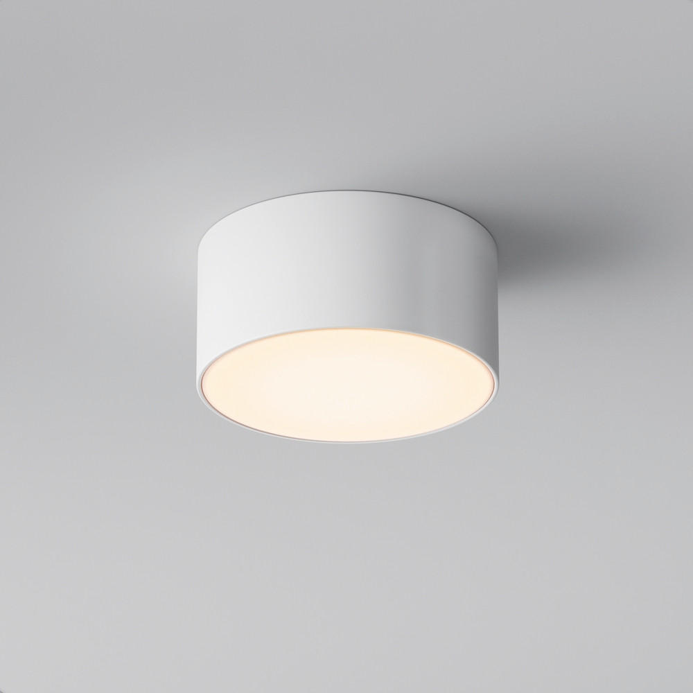 AUßENDECKENLEUCHTE 12/5,8 cm   - Weiß, MODERN, Metall (12/5,8cm) - MAYTONI