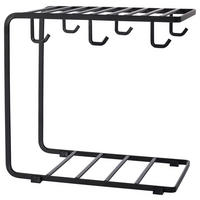 TASSENHALTER - Schwarz, Design, Kunststoff/Metall (24/15,5/23cm) - Homeware Profession.