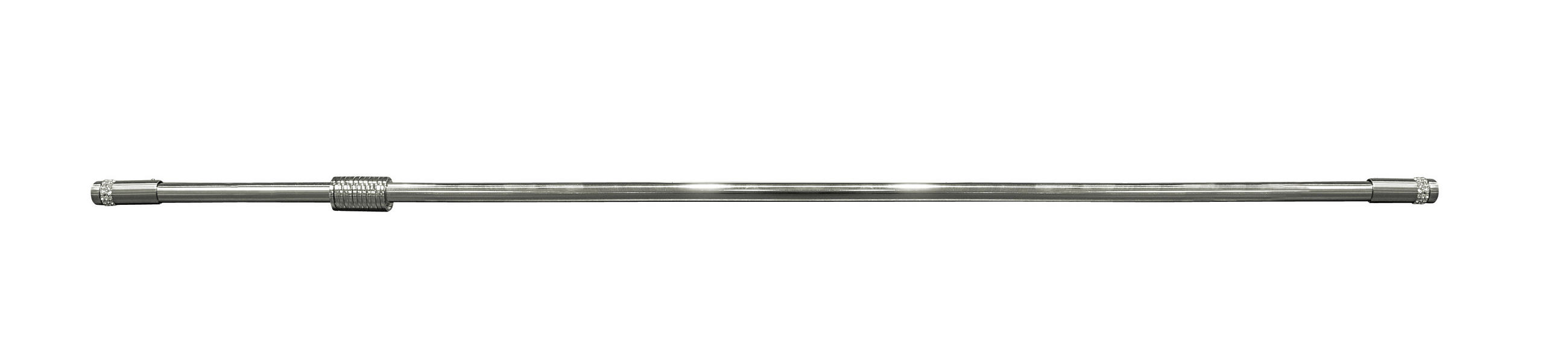 SET KARNIŠE srebrne boje metal - srebrne boje, Design, metal (200cm) - Homeware
