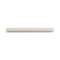 WANDBOARD Holzwerkstoff Weiß  - Weiß, Design, Holzwerkstoff (180/17/17cm) - MID.YOU